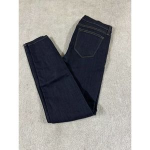 Judy Blue Skinny Jeans Women's Size 13/31 Blue Dark Wash High Rise - NO STRETCH